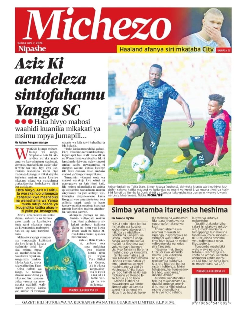Nipashe sport
